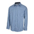 Blue and white plaid long sleeve Premium Tattersall Shirt from New Forest