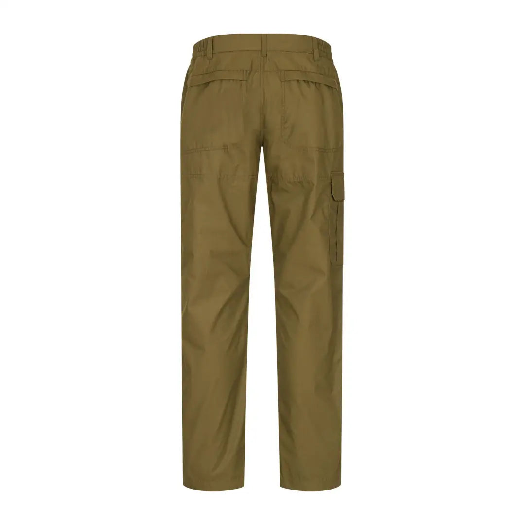 Khaki cargo pants with pockets and belt loops, perfect for Forest Trail adventures