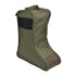 Olive green Percussion Boot Bag for stylish tall boot storage and travel