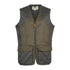 Olive green and gray Percussion Child’s Tradition Hunting Vest with pockets and zipper