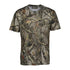 Camouflage t-shirt with woodland branches and leaves from Percussion Ghostcamo Forest