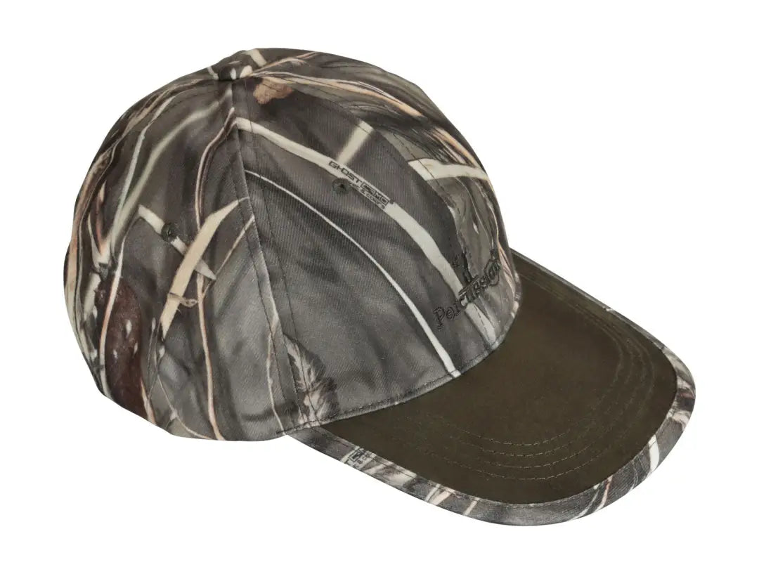 Camouflage-patterned Percussion Ghostcamo Wet Baseball Cap with a dark brim