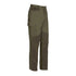 Olive green Percussion Imperlight Hunting Trousers with reinforced knees and side pocket