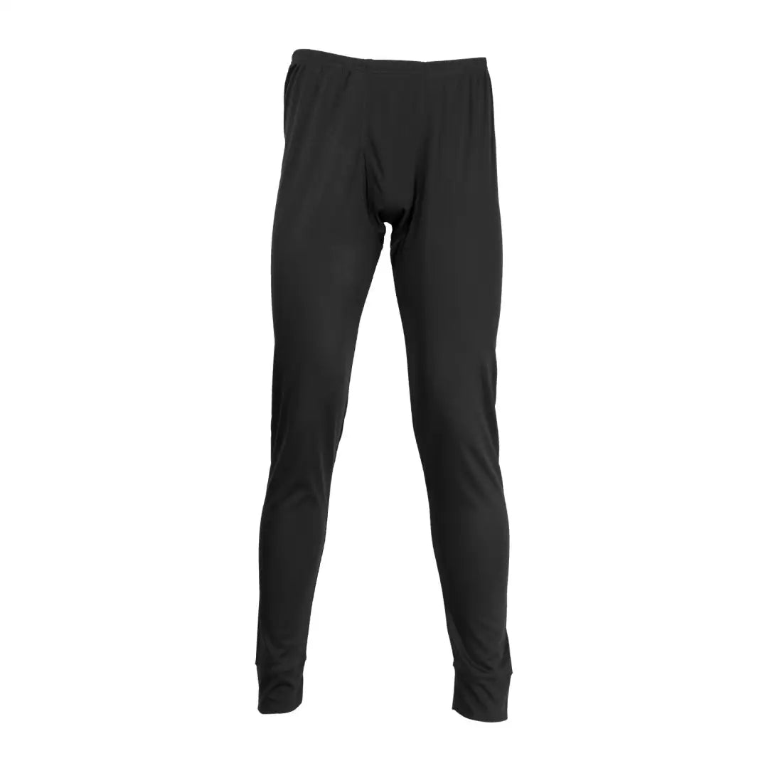 Black Megadry Long Johns for ultimate warmth and comfort in chilly weather