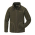 Dark green Pinewood Gabriel Knitted Jacket in fleece material with a cozy brushed interior