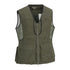 Olive green lightweight Pinewood Ladies Dog Sport Vest 2.0 with pockets and mesh panels