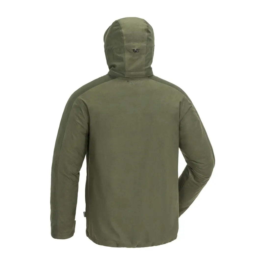 Olive green Pinewood Retriever Active Hunting Jacket with full-length zipper