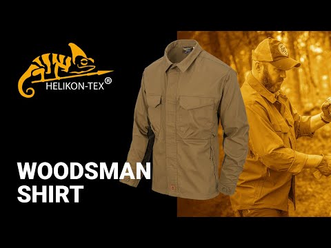 Helikon-Tex Woodsman Shirt#colour_coyote-taiga-green