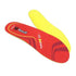 Red and yellow orthopedic insole for Redback boots with Icebug branding, genuine replacement