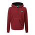 Burgundy Ridgeline Kids Ballistic Hoodie with quarter-zip and kangaroo pocket