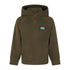 Olive green Ridgeline Kids Northern Pines Fleece sweatshirt with logo patch for outdoor fun