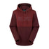 Burgundy Ridgeline Ladies South Island Hoodie featuring RLNZ text on front