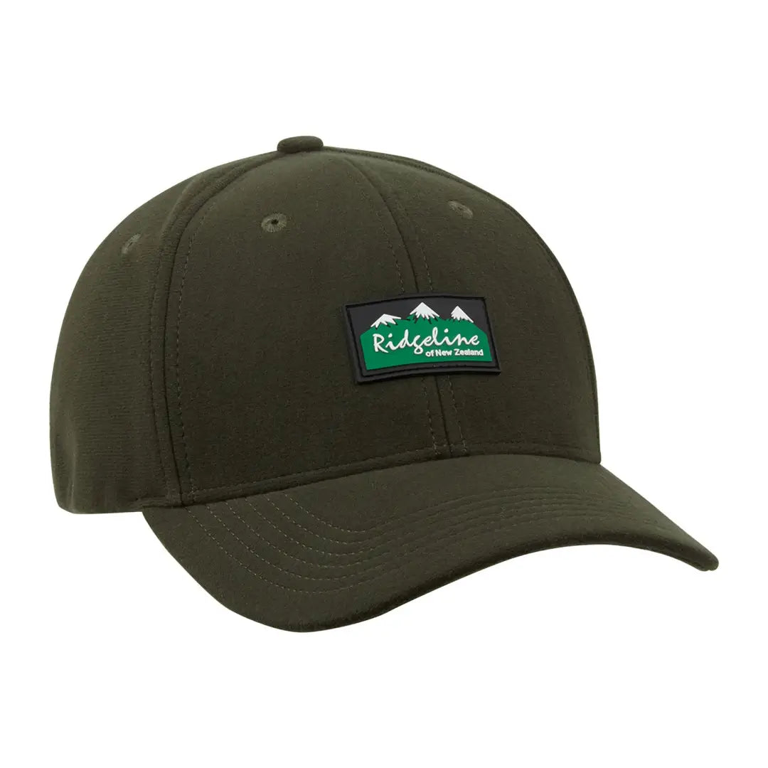 Dark green Monsoon Classic Cap with Ridgeline logo patch on the front