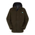 Dark green Ridgeline Monsoon Classic Waterproof Jacket with logo on the chest