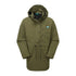 Olive green Ridgeline Monsoon Classic waterproof smock with front pockets and long hem