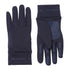 Black Sealskinz Acle Nano Fleece Gloves perfect for cold weather workouts with grip patterns