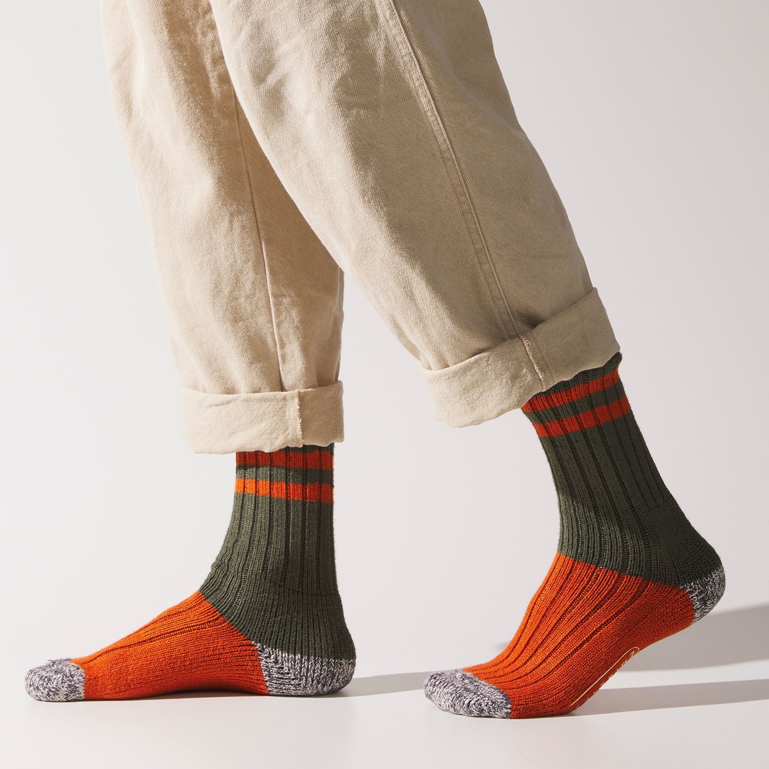 Colorful ribbed Sealskinz Cawston Socks for country clothing and outdoor adventures