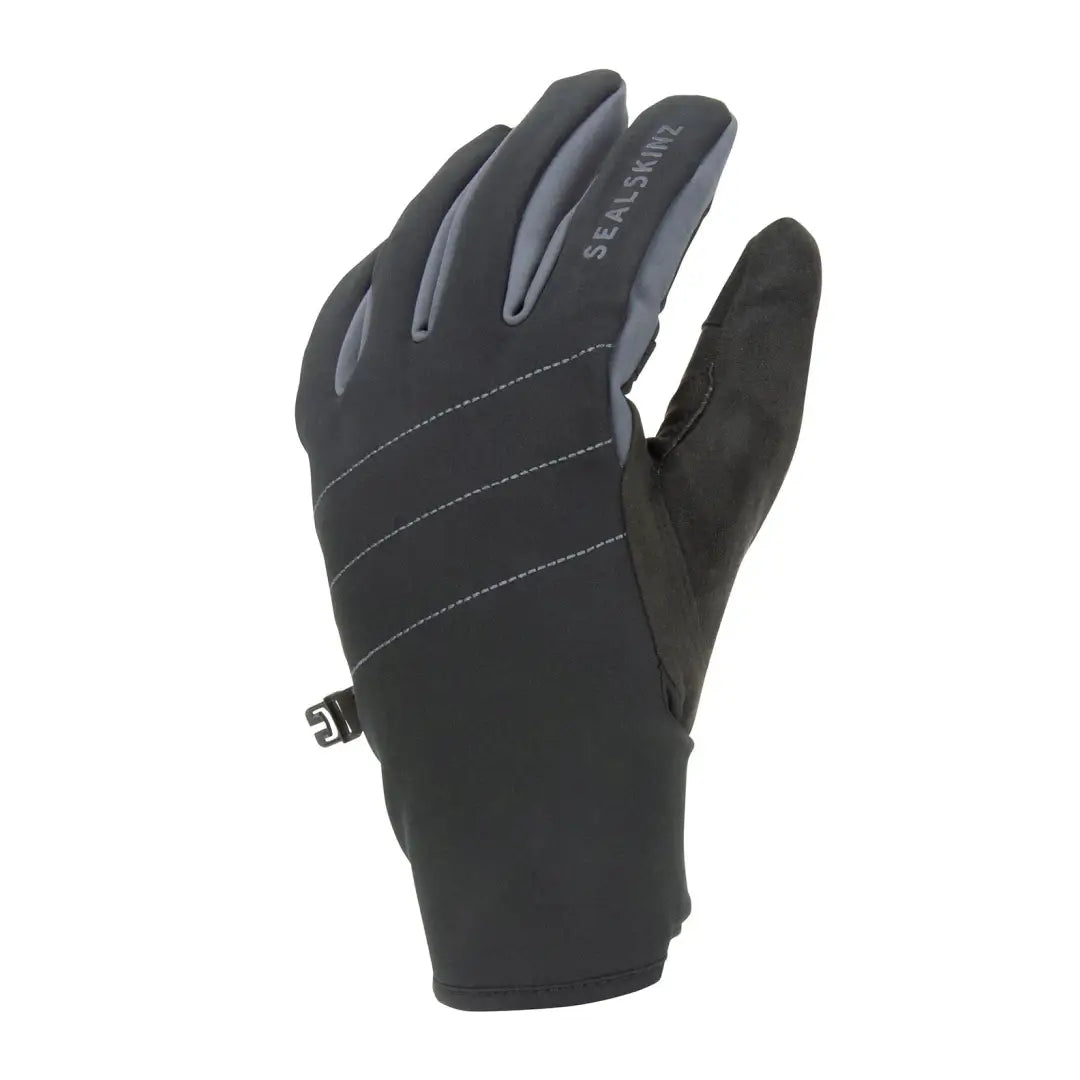 Black Sealskinz Lyng Glove featuring fusion control™, perfect for wet weather sports