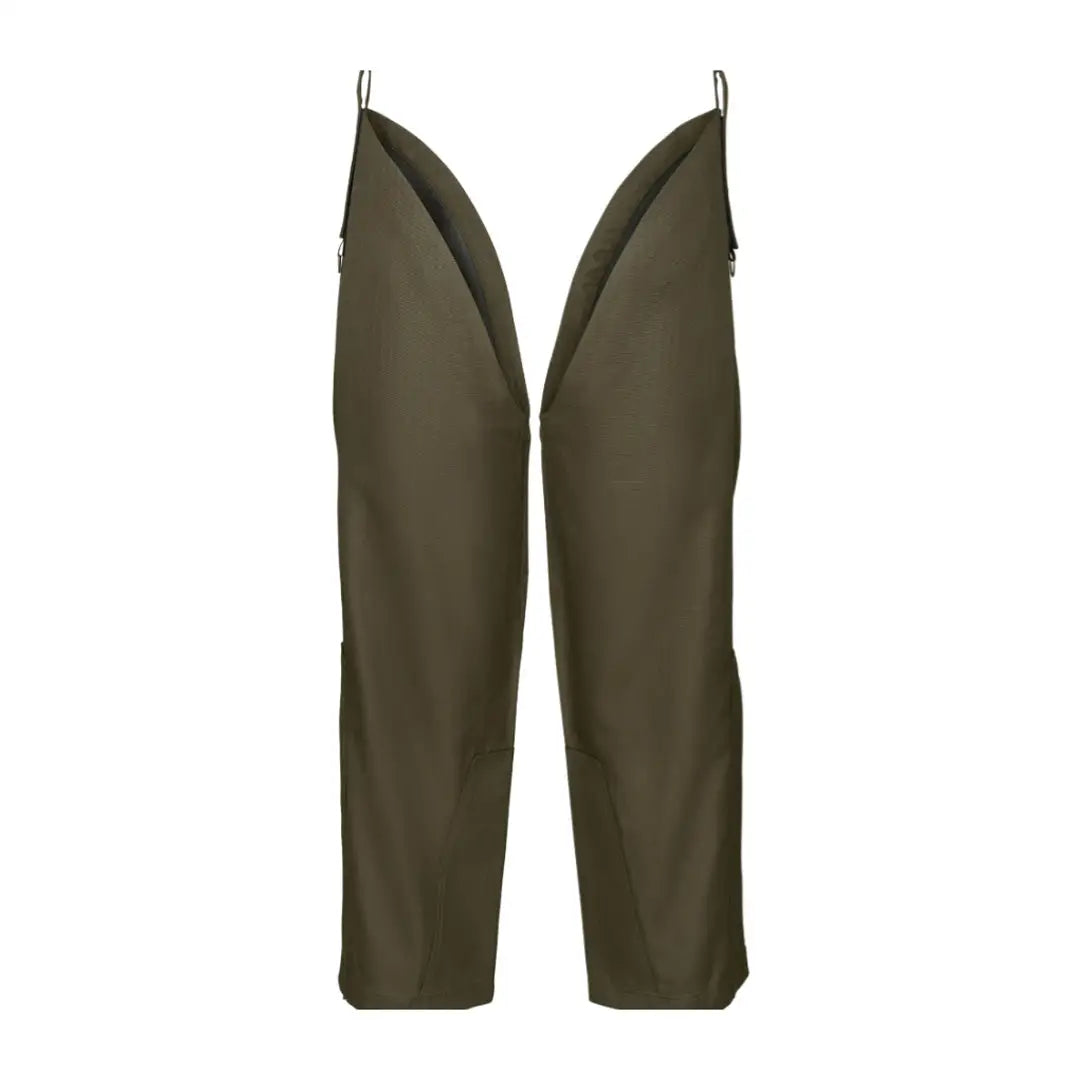 Pair of olive green Seeland Buckthorn leggings for outdoor adventures and style