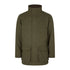 Olive green Seeland Hillside Jacket with high collar and big front pockets