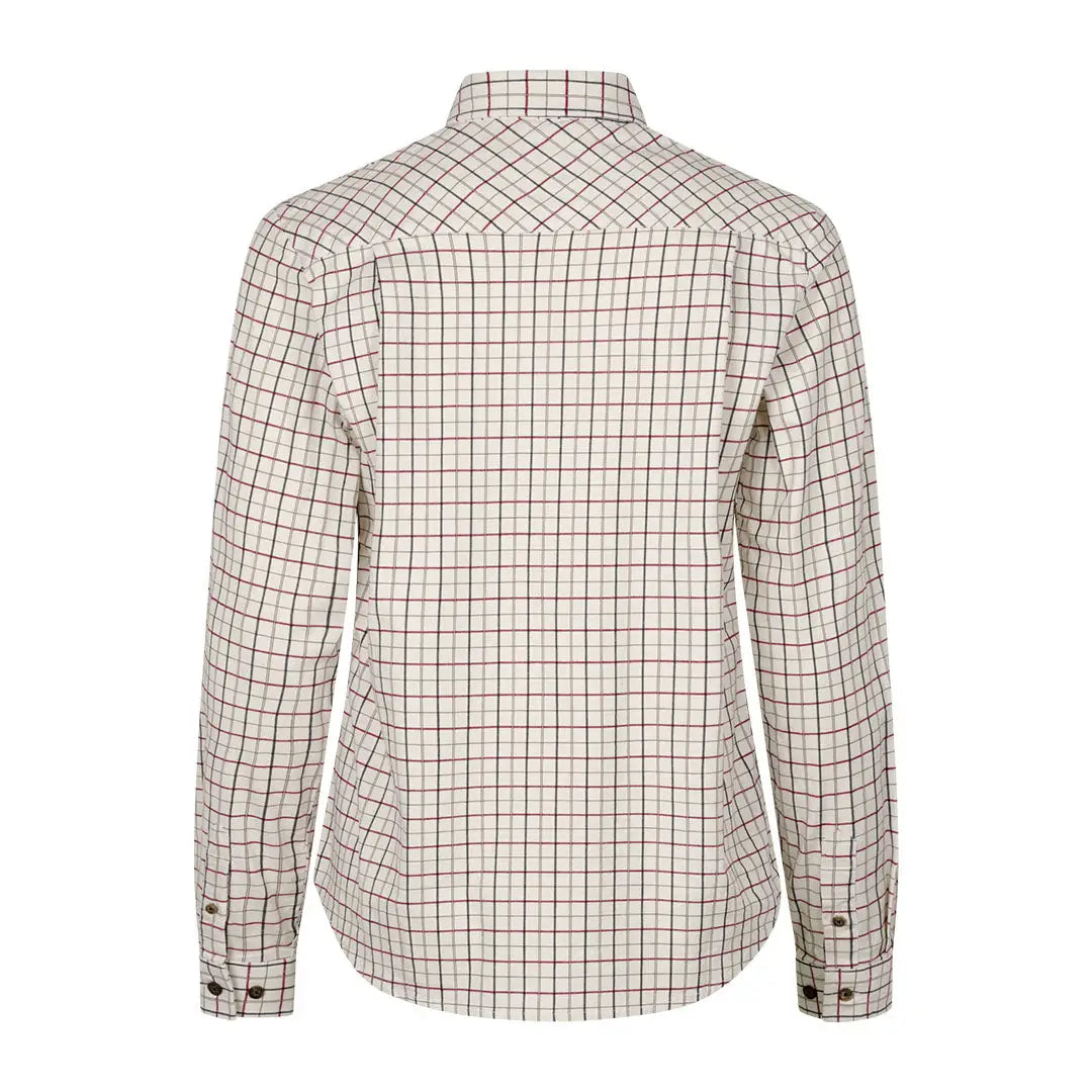 Checkered long sleeve Seeland Kerry Shooting Shirt with a stylish collar for shooting adventures