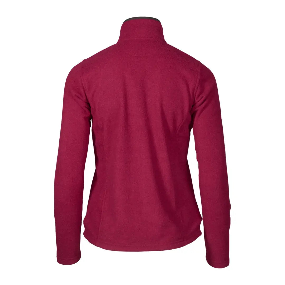 Burgundy long-sleeved turtleneck sweater from Seeland Ladies Woodcock Fleece collection