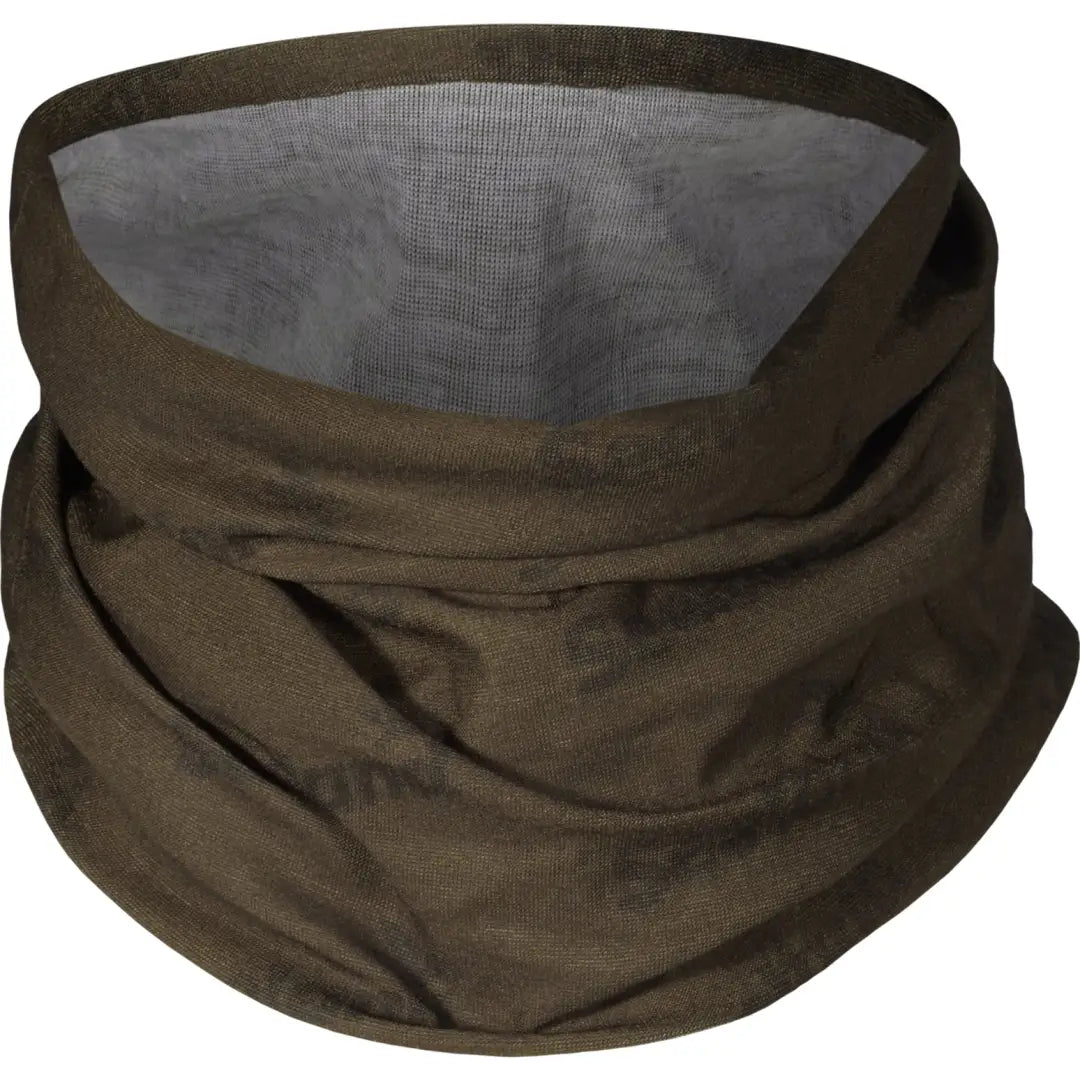 Olive green neck gaiter with mesh lining from Seeland Neck Gaiter 2-Pack