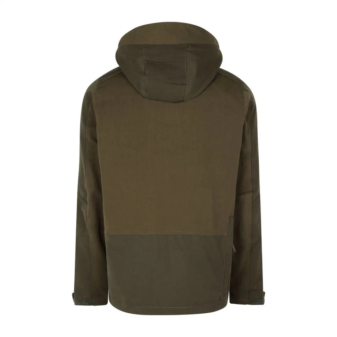 Olive green Seeland Trax Jacket with a stylish two-tone design for outdoor adventures