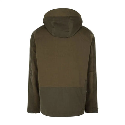 Olive green Seeland Trax Jacket with a stylish two-tone design for outdoor adventures