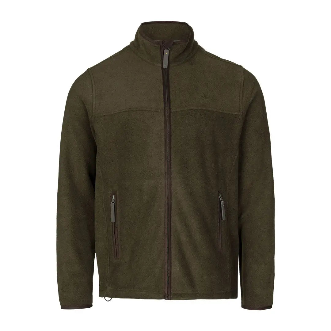 Dark green Seeland Woodcock Earl Fleece Jacket, perfect for hunting and outdoor adventures