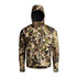 Camouflage Sitka Thunderhead Jacket with hood for outdoor country hunting adventures