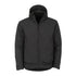 Black hooded Snugpak Arrowhead Technical Insulated Jacket with full-length zipper