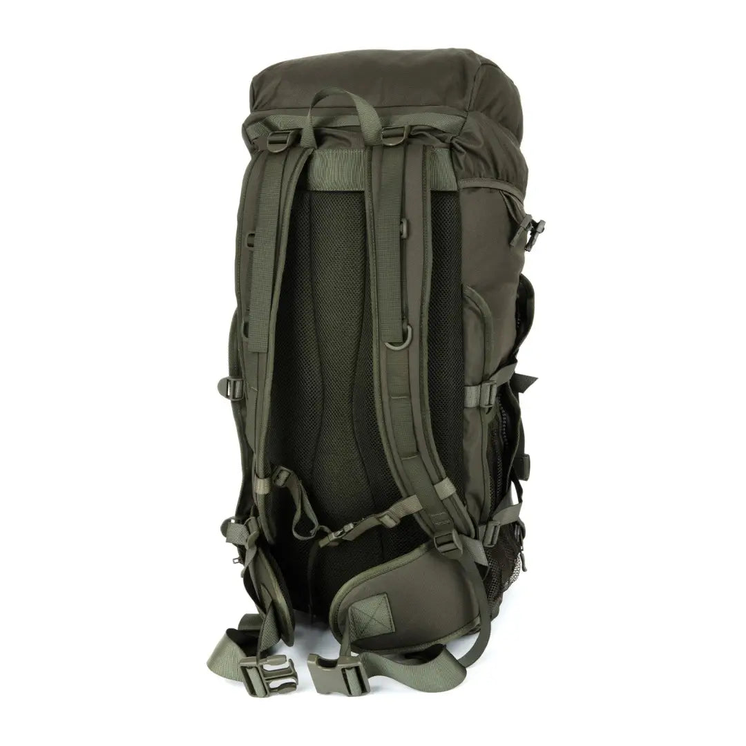 Military-style Snugpak Bergen 100L Rucksack with padded straps for country clothing and hunting