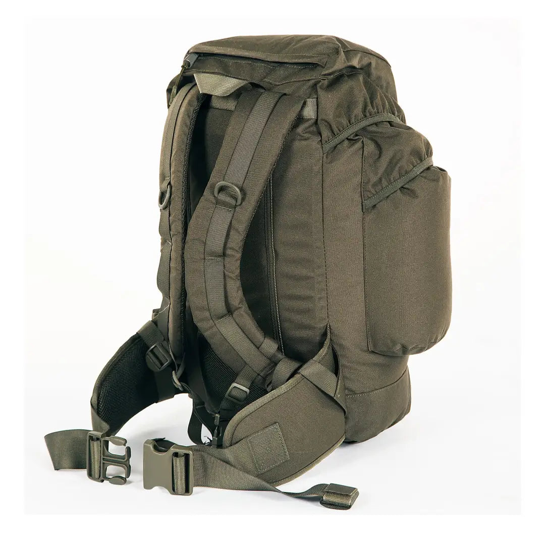 Military-style Snugpak Sleeka Force daypack with multiple compartments and two elasticated pockets