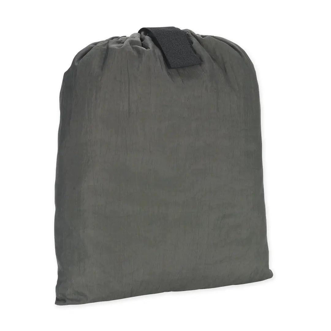 Gray drawstring storage sack for the Snugpak Tropical Hammock to keep your gear organized