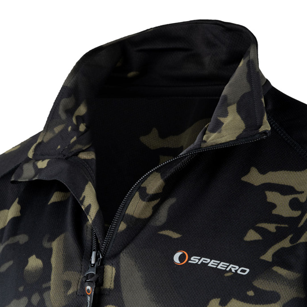 Camouflage zip-up jacket from Speero Armour, perfect for country clothing and hunting