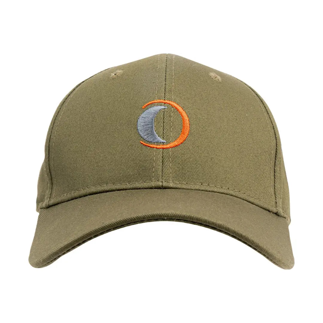 Olive green Speero Baseball Cap with logo, perfect for country clothing and outdoor adventures