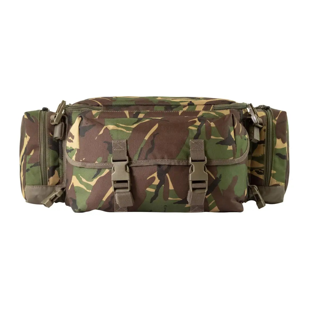 Camouflage Speero Modular Bait Bag with compartments and buckle closures for hook bait pockets