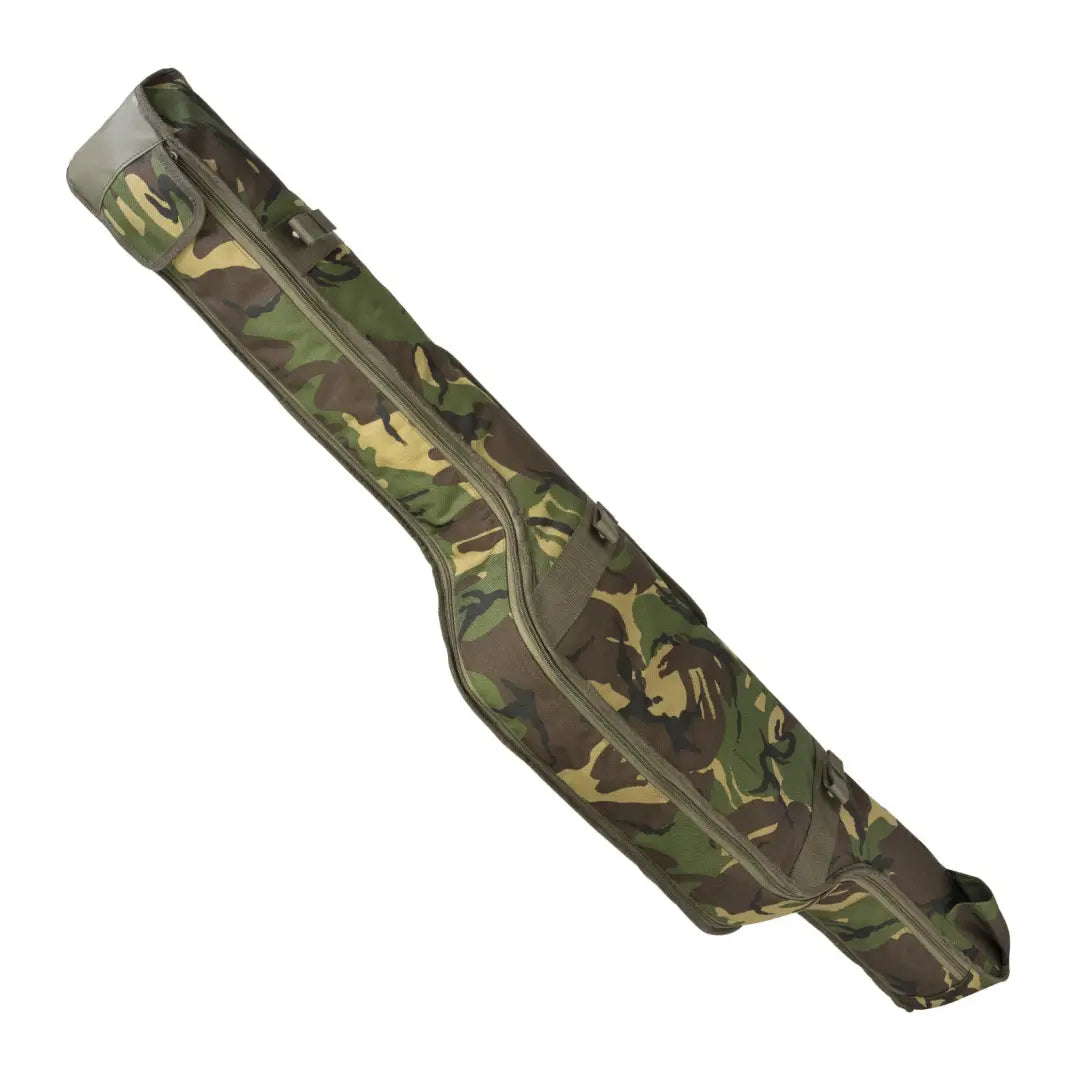 Camouflage-patterned Speero Retractable Rod Bag for stylish fishing gear protection