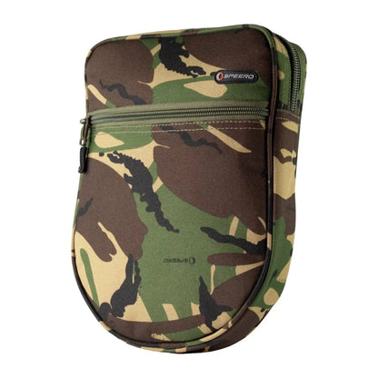 Camouflage Speero Scales Pouch with multiple compartments for easy organization