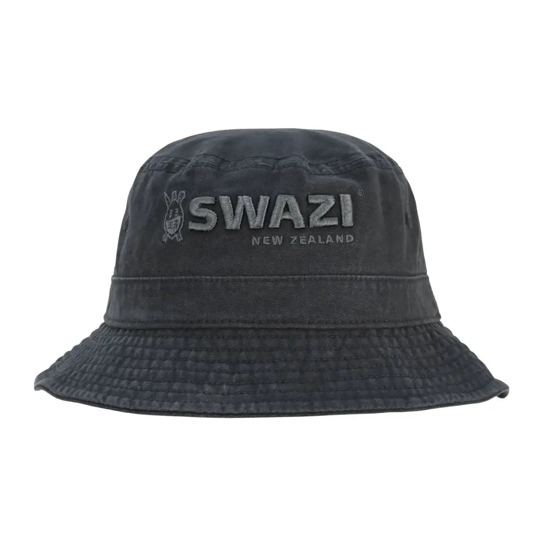 Black Swazi Bucket Hat for outdoors lovers with country clothing vibes