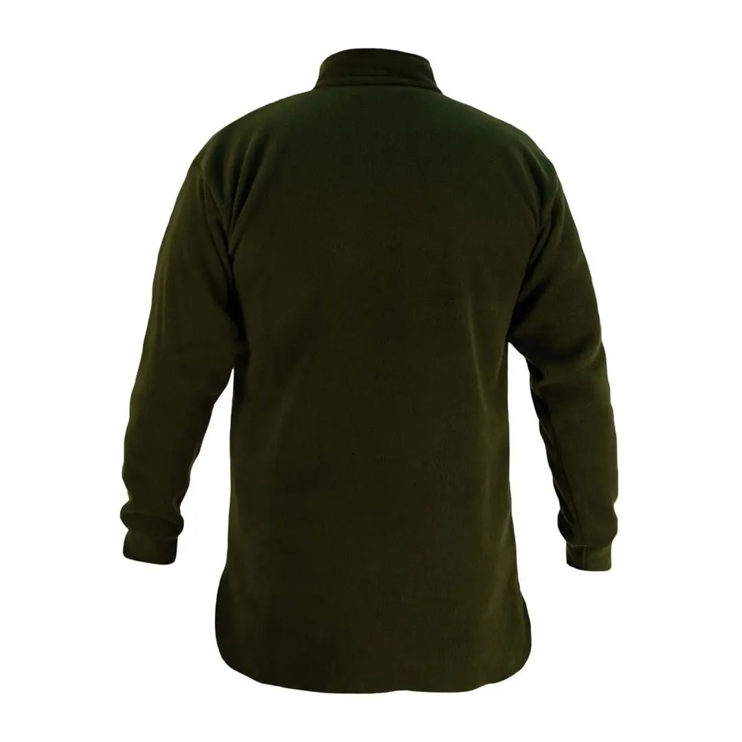 Dark green long sleeve turtleneck Swazi Bush Shirt for a cozy, stylish look