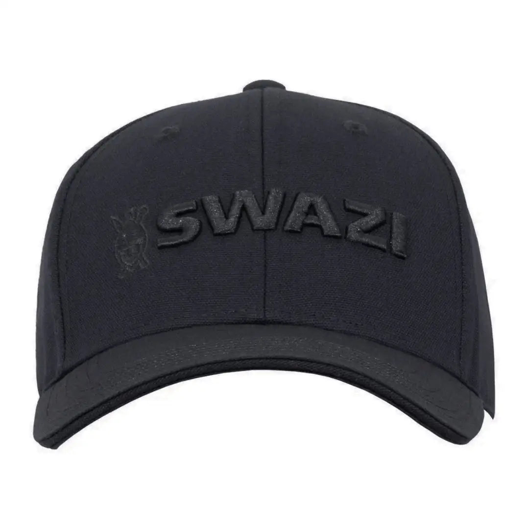 Black Swazi Legend Cap featuring SWAT embroidery, perfect for country clothing and outdoors