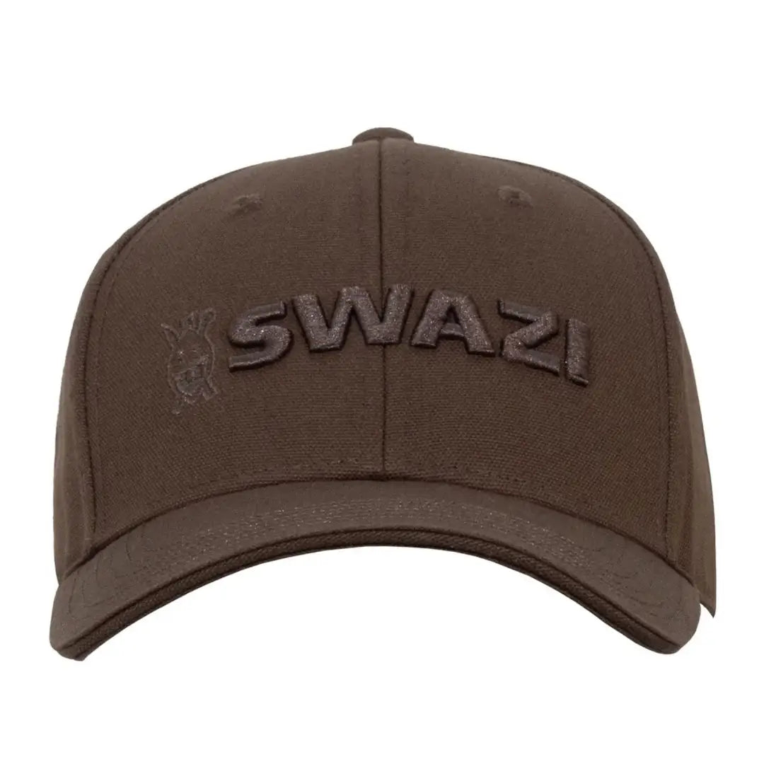 Brown Swazi Legend Cap with SWAZI embroidered on the front. Perfect for any fan!