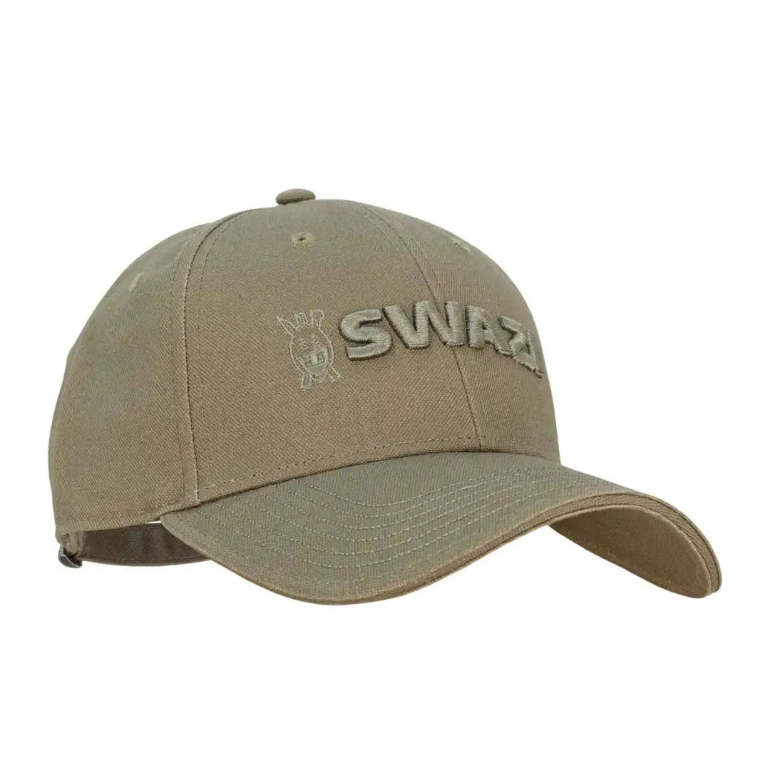 Tan Swazi Legend Cap with SWAT embroidery for a cool, stylish look