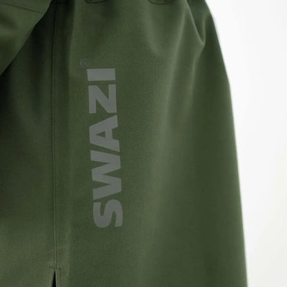 Green Swazi Tahr XP Smock featuring SWAZI on the sleeve, perfect wet weather jacket