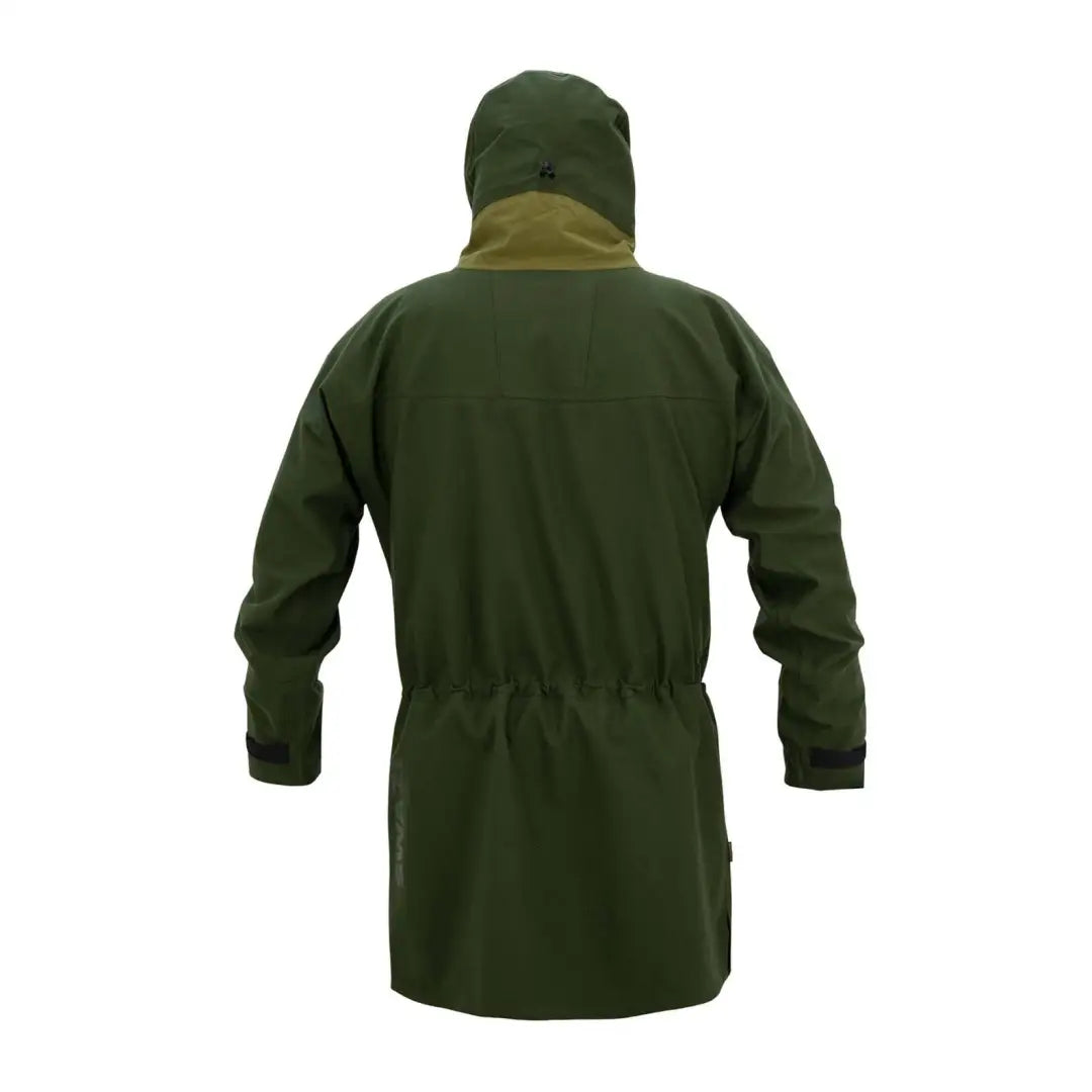 Back view of the Swazi Tahr XP Smock, perfect wet weather jacket for outdoor adventures