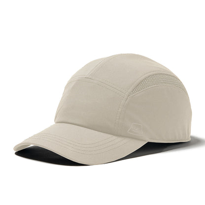 Beige Tilley Airflo Cap perfect for outdoor running and sun protection