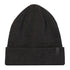 Black knit beanie with a folded brim perfect for country clothing and outdoor adventures