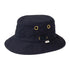 Navy blue bucket hat with brass eyelets from Tilley, the iconic T1 Bucket Hat